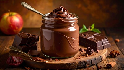 Chocolate spread in a jar (1)