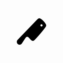 chief cook knife icon sign vector