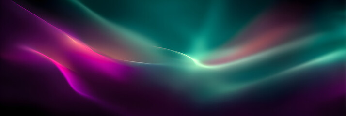 Cosmic Symphony: A captivating display of dynamic, flowing light across a deep space canvas. A blend of vibrant colors and graceful forms invites a sense of wonder and infinite possibilities.