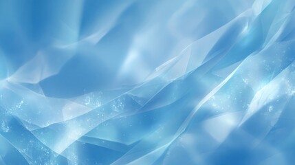 Abstract Blue Fabric Background with Light Effects and Textured Crumpled Surface.
