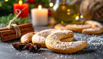 Festive Christmas cookies