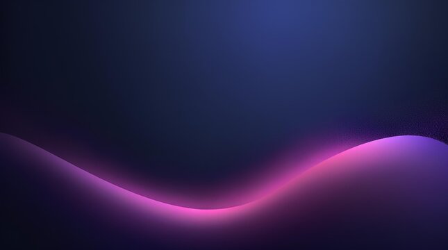 Abstract dark gradient background with a smooth blend of deep navy blue, violet, and soft magenta
