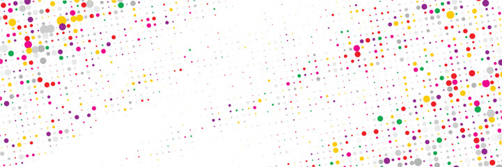 Abstract colorful halftone dotted scattered pattern with gradient texture background for flyer banner poster website and creative digital artwork use