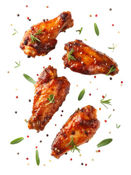 Savory chicken wings with a spicy glaze, perfect for game day snacking or a casual dinner with family and friends