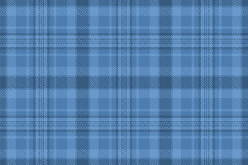 Classic blue plaid pattern. Versatile background for design, apparel, or textiles. Represents tradition, comfort, and a timeless, rustic aesthetic.