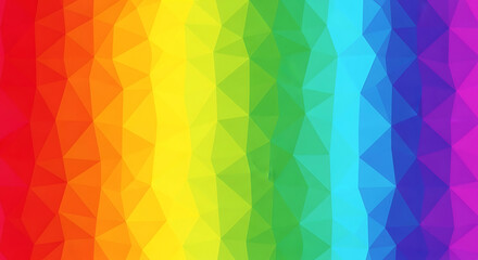 Vibrant abstract geometric rainbow spectrum background