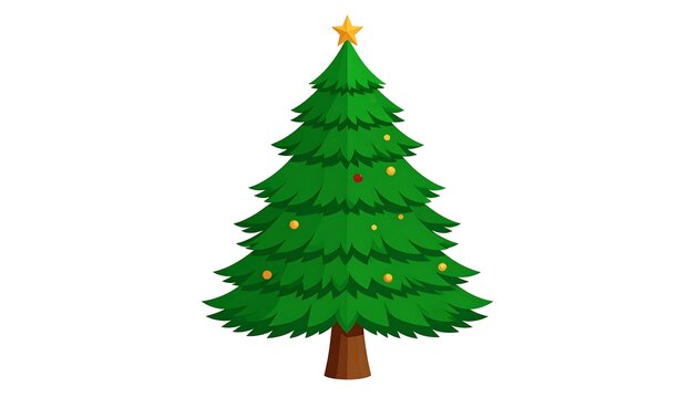 Simple Christmas tree graphic