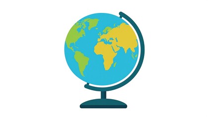 Simple globe graphic