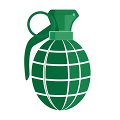 Simple green hand grenade