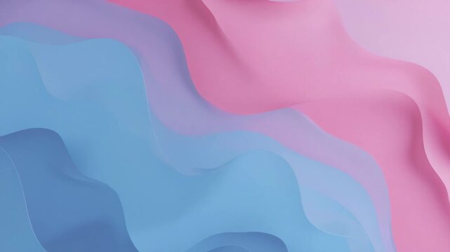 pink and blue wave line