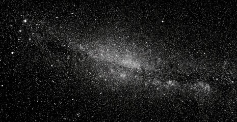 Fototapeta premium Cosmic expanse, swirling nebula, scattered stars