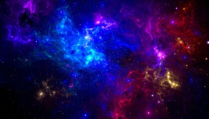Fototapeta premium Colorful cosmic nebulae
