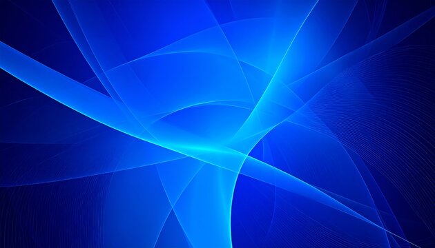 Abstract blue wave design