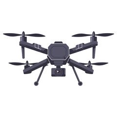 Modern drone technology captures aerial views with precision and stability.