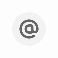 Fototapeta premium contact email icon sign vector