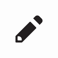 pencil eraser icon sign vector