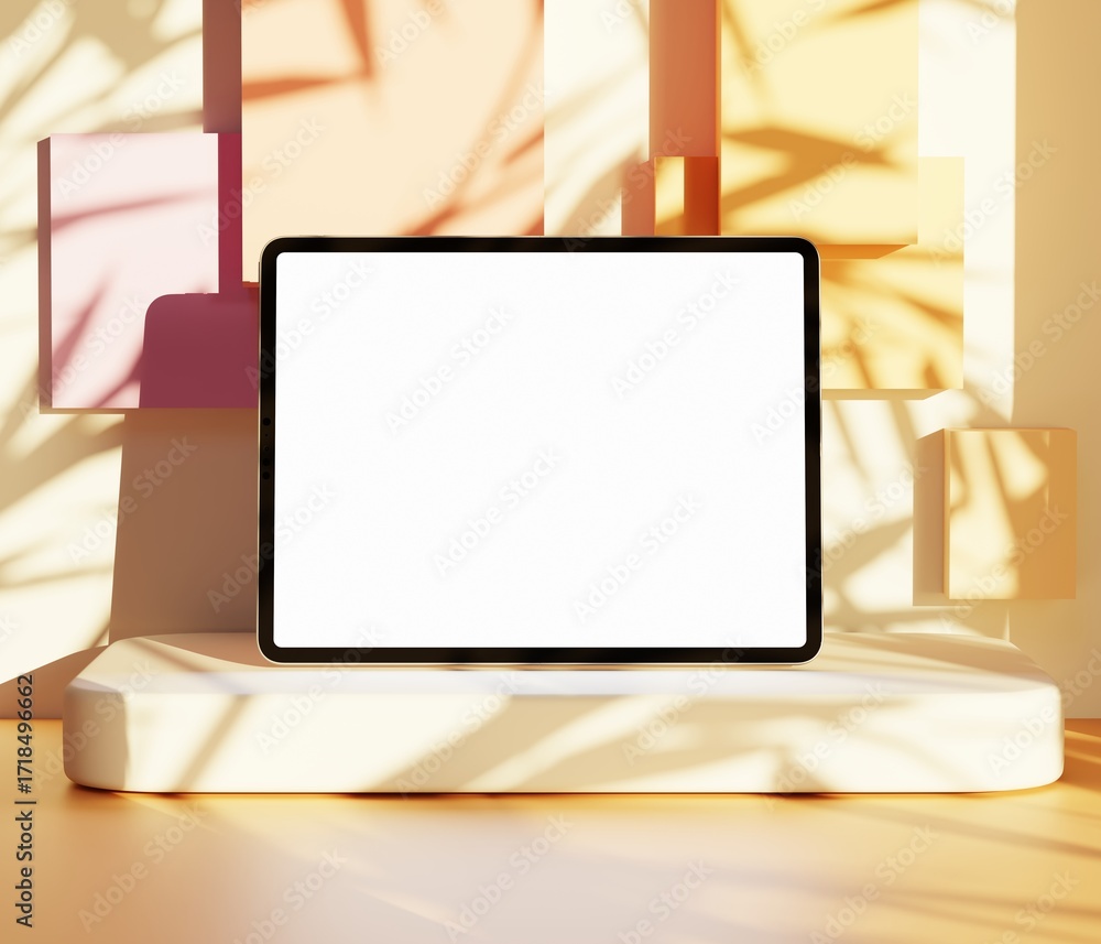 Canvas Prints responsive web design and website mockup, devices mock up, smartphone desktop tablet laptop template
