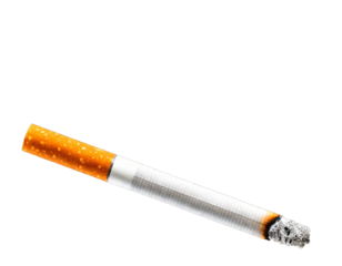  Cigarette png sticker, burning smoke image, transparent background