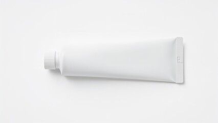 Minimalist white tube with ribbed cap