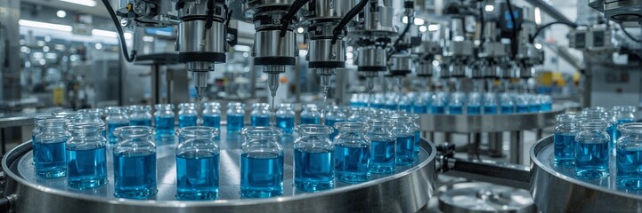 Precision robotic assembly in pharmaceutical plant