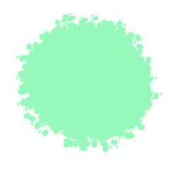 abstract background where green ink has spread