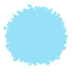 abstract background where sky blue ink has spread