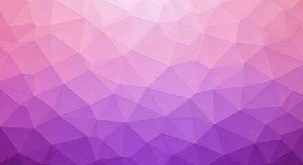 Abstract polygonal background in shades of pink and purple.