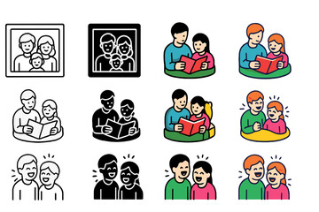 Sibling Memories Icons.