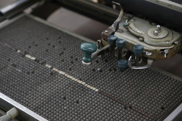 日本語のタイプライター