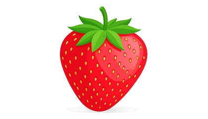 Cartoon strawberry illustration