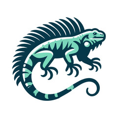 iguana illustration design