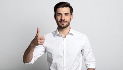 Easygoing casual up white rolled sleeves Friday man shirt classic buttondown