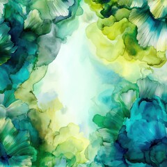 Abstract floral design background