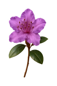 Rhodora Blossom High quality Realistic image