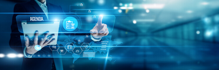 Businessman analyzing global networks strategic planning, corporate scheduling, business priorities, meeting organization, goal alignment, milestone tracking, workflow optimization