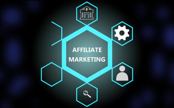 AFFILIATE MARKETING. Business, Technology, Internet and network concept