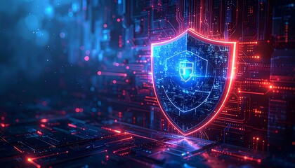 Abstract digital shield on circuit board