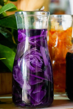 tinta de repolho roxo