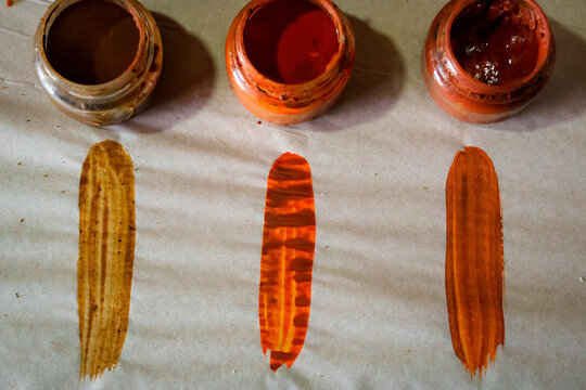 Tintas de argila