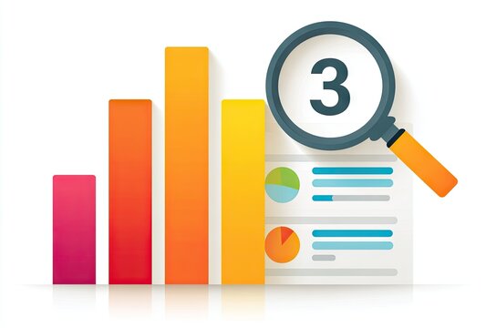 Data analysis with magnifying glass