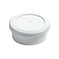 White plastic lid with a small hole (1)