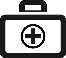 Fototapeta premium Medical icon set. Containing doctor, medicine, hospital, treatment, healthcare, nurse, pills, clinic and more. Solid vector icons collection.