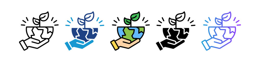 Environmental Awareness multiple icon