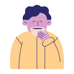 Minimal Vector Winter Coat