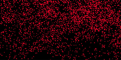 abstract red brushstroke with black halftone style Vintage dark pop art background Circle dots pattern retro Round spot classic texture