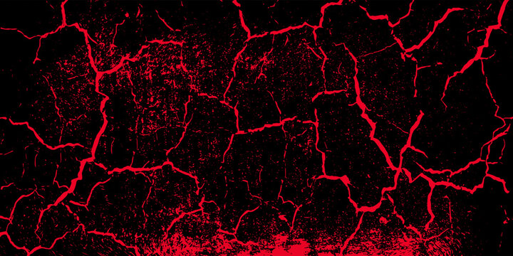 abstract red brushstroke with black halftone style Vintage dark pop art background Circle dots pattern retro Round spot classic texture