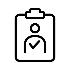 Medical Checklist for Sexual Health Line Icon of Sexual Health Icon Set