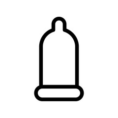 Condom Line Icon of Sexual Health Icon Set