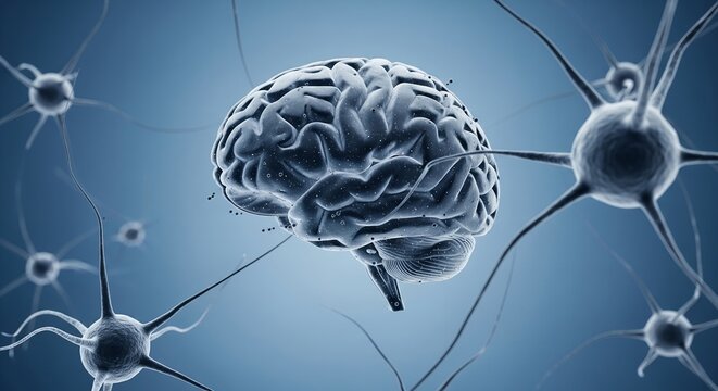 Human Brain Anatomy, Neuron Connections, Neurological Research, Medical Science, 3D Render, Healthcare, Mind, Intelligence, Cognitive Function, Neural Network, Synapse, Brain Cells, Nervous Syste