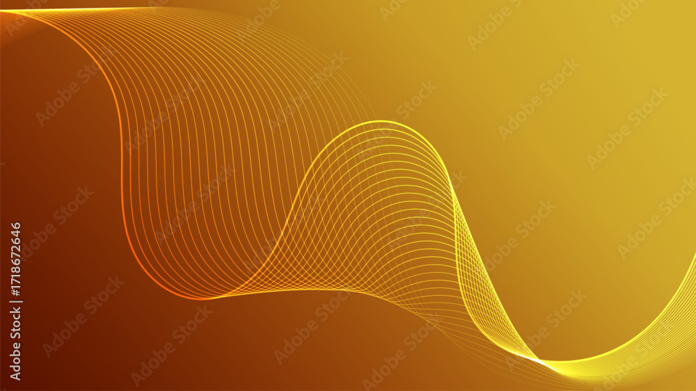 Poster futuristic technology background with neon lights and dynamic motion.